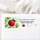 Search for ladybug baby shower return address labels Birthday