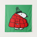 Search for christmas tapestries Snoopy