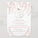 Search for a little pumpkin baby girl shower invitations Mother to be