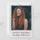 Search for wood sweet 16 invitations Country