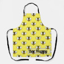 Search for bee design aprons Yellow