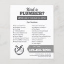 Search for plumbing flyers Plumber