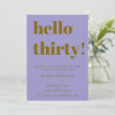 Search for purple and gold invitations Unique