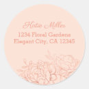 Search for gold return address stickers Botanical