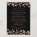 Search for rose gold confetti wedding invitations Glam