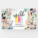 Search for safari birthday banners Party animals
