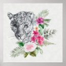 Search for black white leopard print posters Exotic