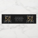 Search for fifty and fabulous 50th birthday invitations Black and gold