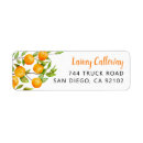 Search for orange fruit return address labels Baby shower