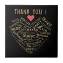 Search for thank you tiles Black