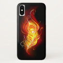 Search for black flame iphone cases Orange
