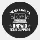 Search for unpaid stickers Tech