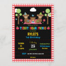 Search for cute picnic invitations Red gingham