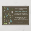 Search for abc baby shower invitations Blue