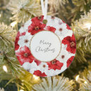 Search for flowers christmas tree decorations Chic