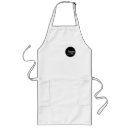 Search for add your logo aprons White