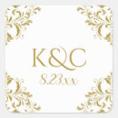 Search for 2 initial stickers Elegant