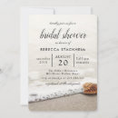 Search for sand bridal shower invitations Modern