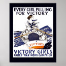 Search for victory girl posters War