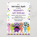 Search for little monsters Boys birthday