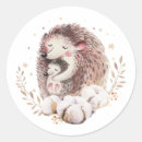 Search for baby hedgehog stickers Woodland