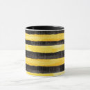 Search for black and yellow bee mugs Honey