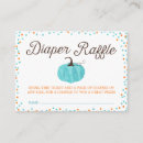 Search for pumpkin diaper raffle ticket Boy