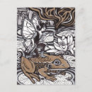 Search for frog drawing postcards Pond