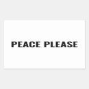 Search for peace large stickers Anti war