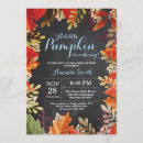 Search for autumn baby boy shower invitations A little pumpkin