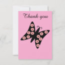 Search for pink butterfly thank you cards Pretty