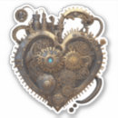 Search for bronze metal stickers Heart
