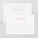 Search for minimalist wedding rsvp cards Modern