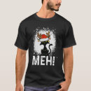 Search for meh cat tshirts Black