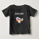 Search for pilot baby shirts Flying