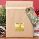 Search for christmas deer stickers Santa