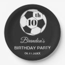 Search for 10th birthday plates Black