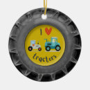 Search for tractors christmas tree decorations Cute