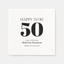 Search for 50th birthday decor Black white