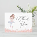 Search for ballerina thank you cards Pretty