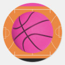 Search for orange basketball stickers Court