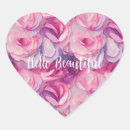 Search for flower heart stickers Girly