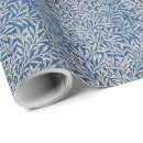 Search for blue willow wrapping paper William morris