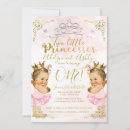 Search for twins princess birthday invitations Party