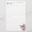 Search for cute recipe cards Floral