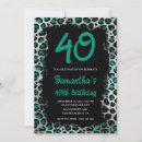 Search for teal black silver invitations Elegant