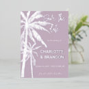 Search for lavender and silver wedding invitations Simple