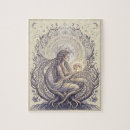 Search for goddess puzzles Illustration