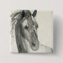 Search for black white horse badges Abstract