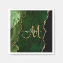 Search for green and gold napkins Chic